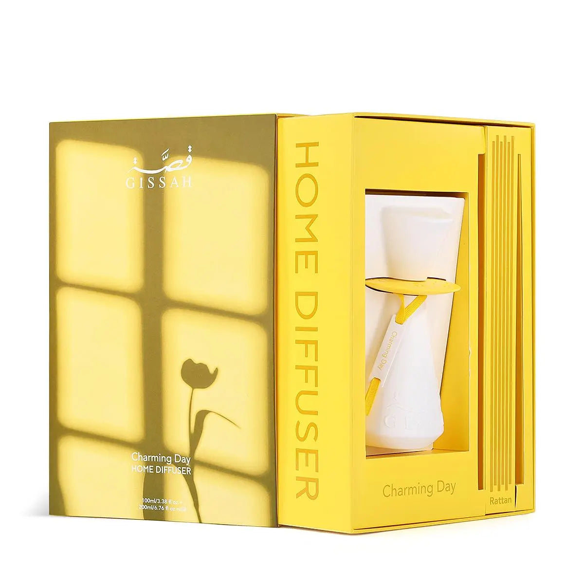 Sunset Moment Home Diffuser Set with Fruity Ambery Refill Bottle