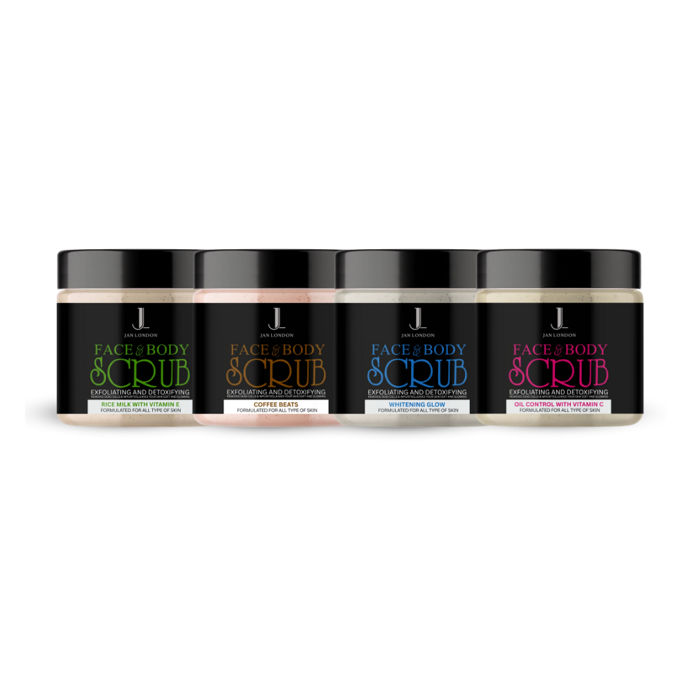 Jan London Brightening Face and Body Scrub for Radiant Skin