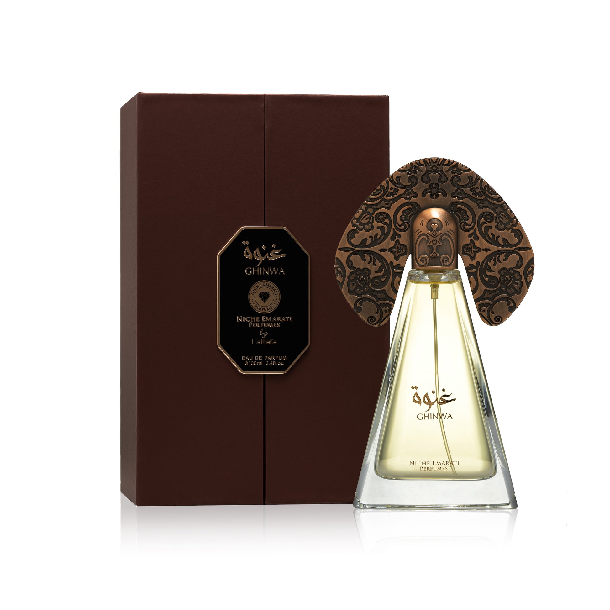 Ghinwa Niche Emarati Luxury Perfume with Fruity and Woody Notes