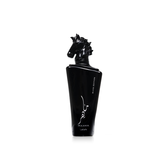 Lattafa Maahir Black Edition Eau de Parfum 100ml Intense Woody Scent