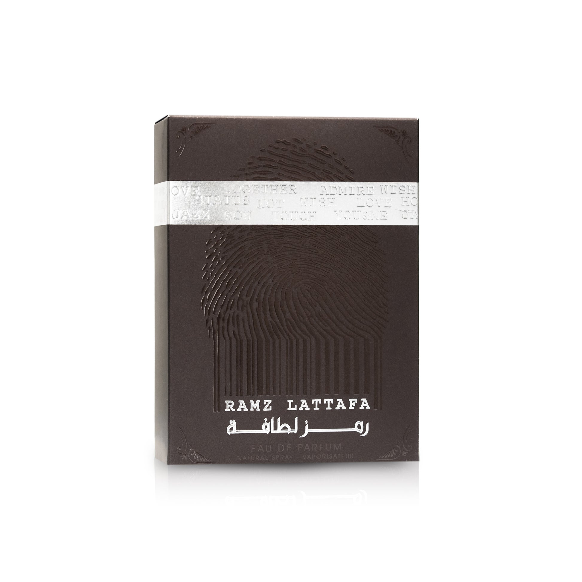 Ramz Lattafa Silver Eau De Parfum Long Lasting Men's Fragrance