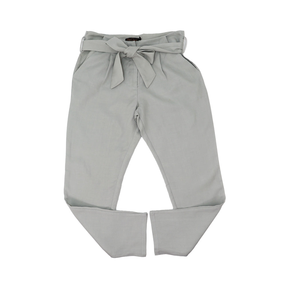 Pale Cloud Tabhita Girls Dusted Blue Trousers with Side Detail