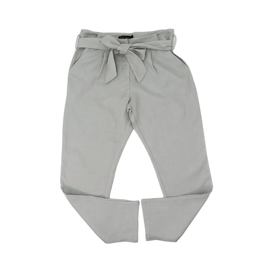 Pale Cloud Tabhita Girls Dusted Blue Trousers with Side Detail
