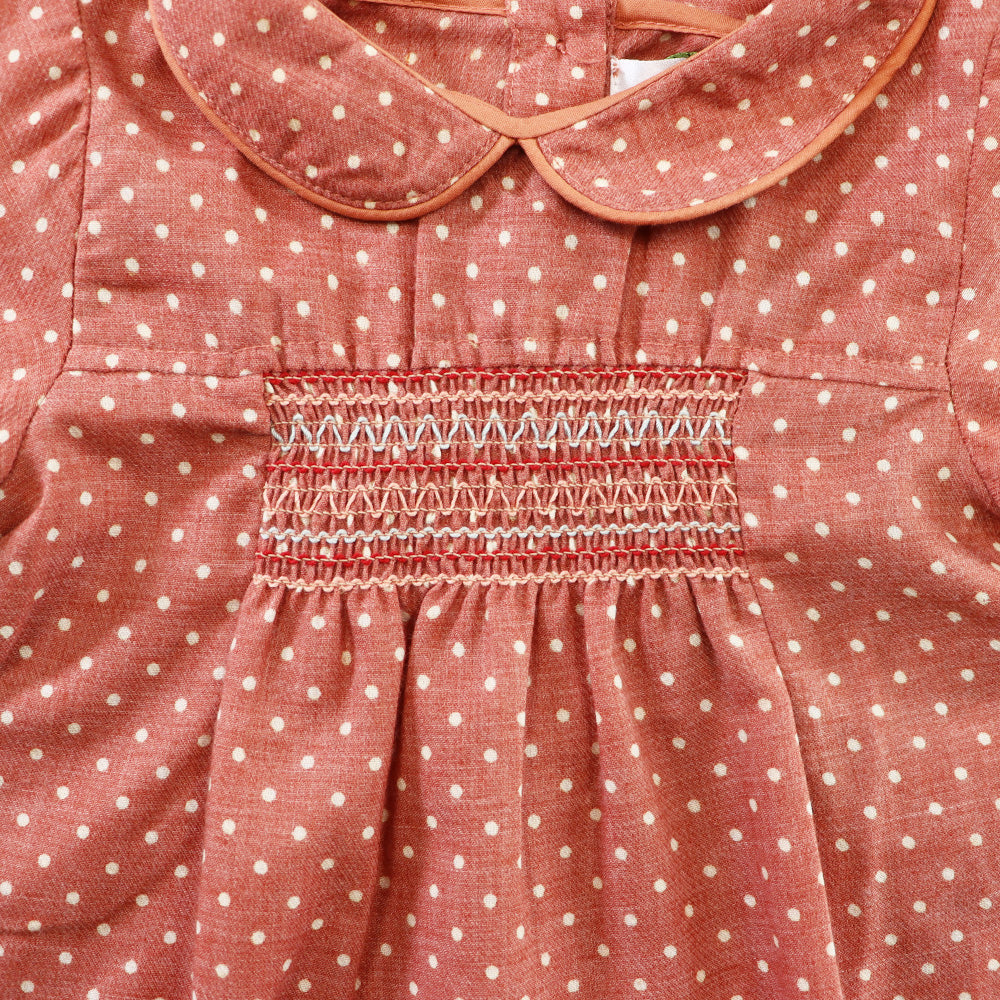 Troi Zenfants Mahe Floral Print Cotton Baby Girl Dress
