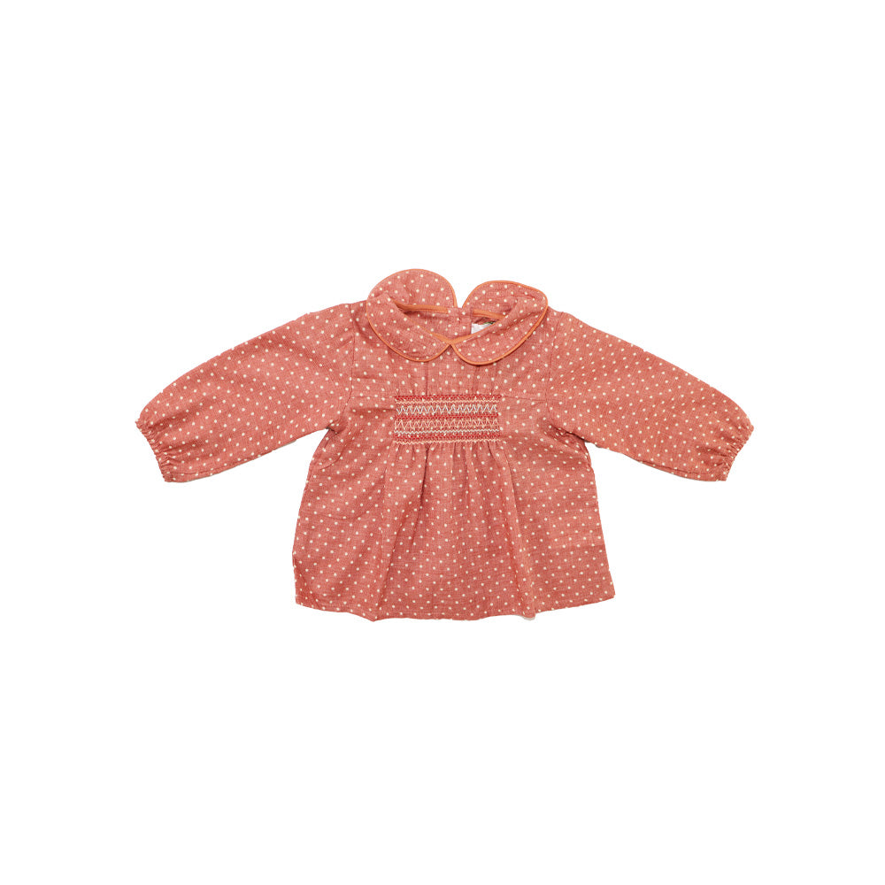 Troi Zenfants Mahe Floral Print Cotton Baby Girl Dress