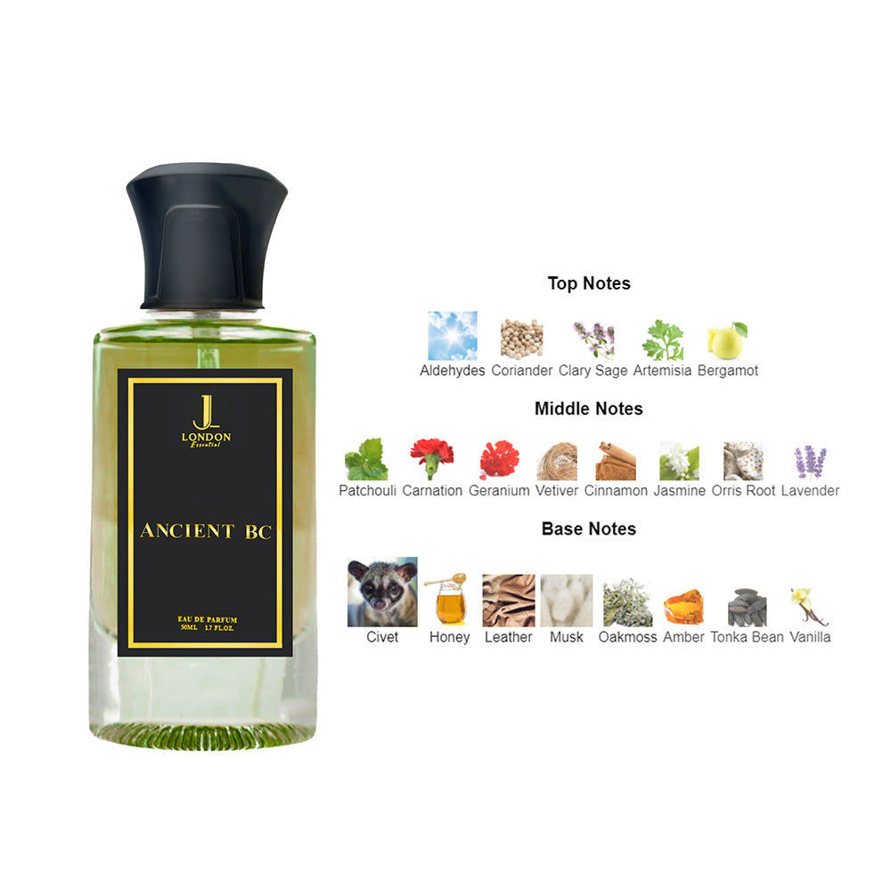 Ancient BC Men's Eau de Parfum Inspired by Kouros YSL 50ml