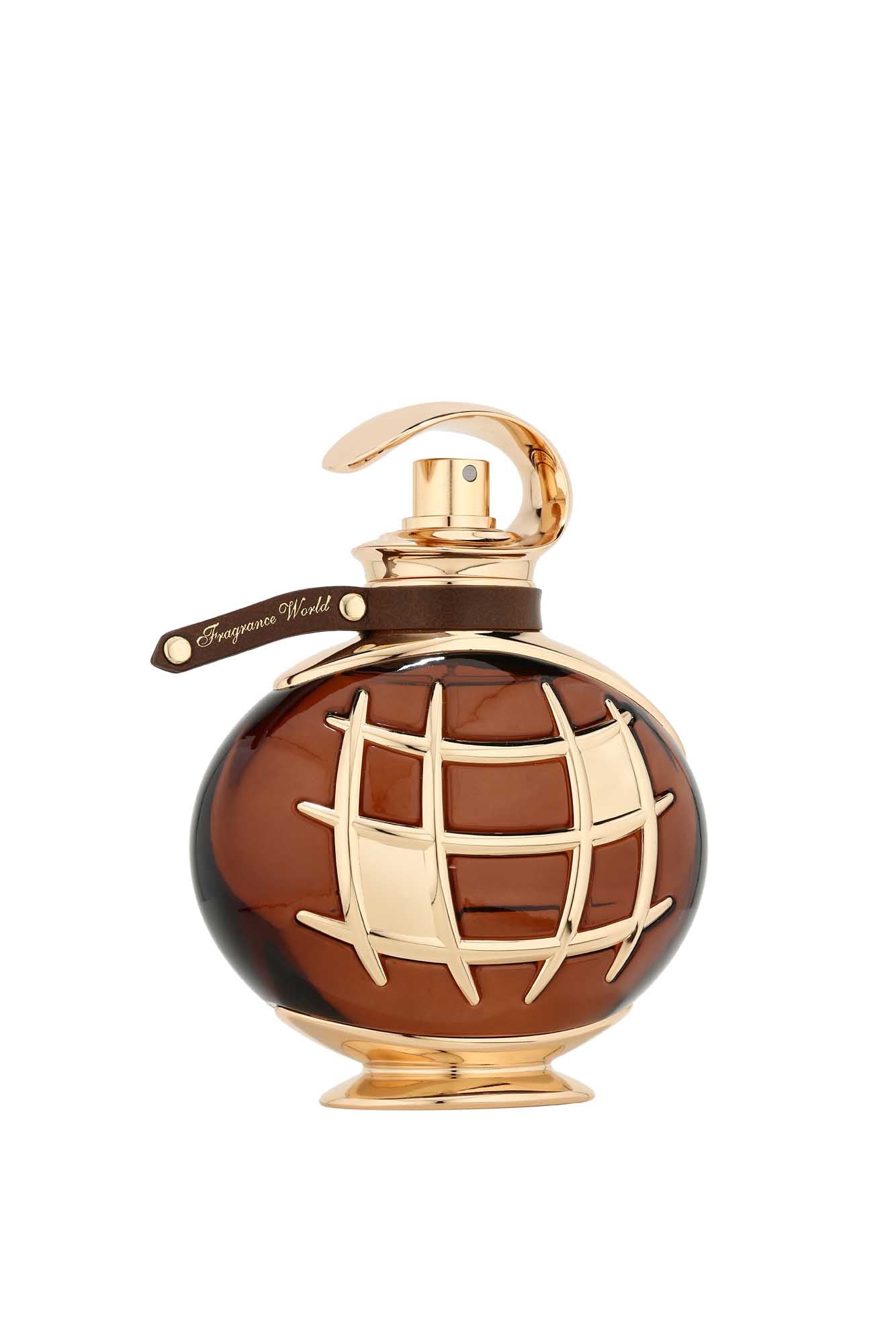 Fragrance World Signature Brown Men's Bold Earthy Woody Eau De Parfum
