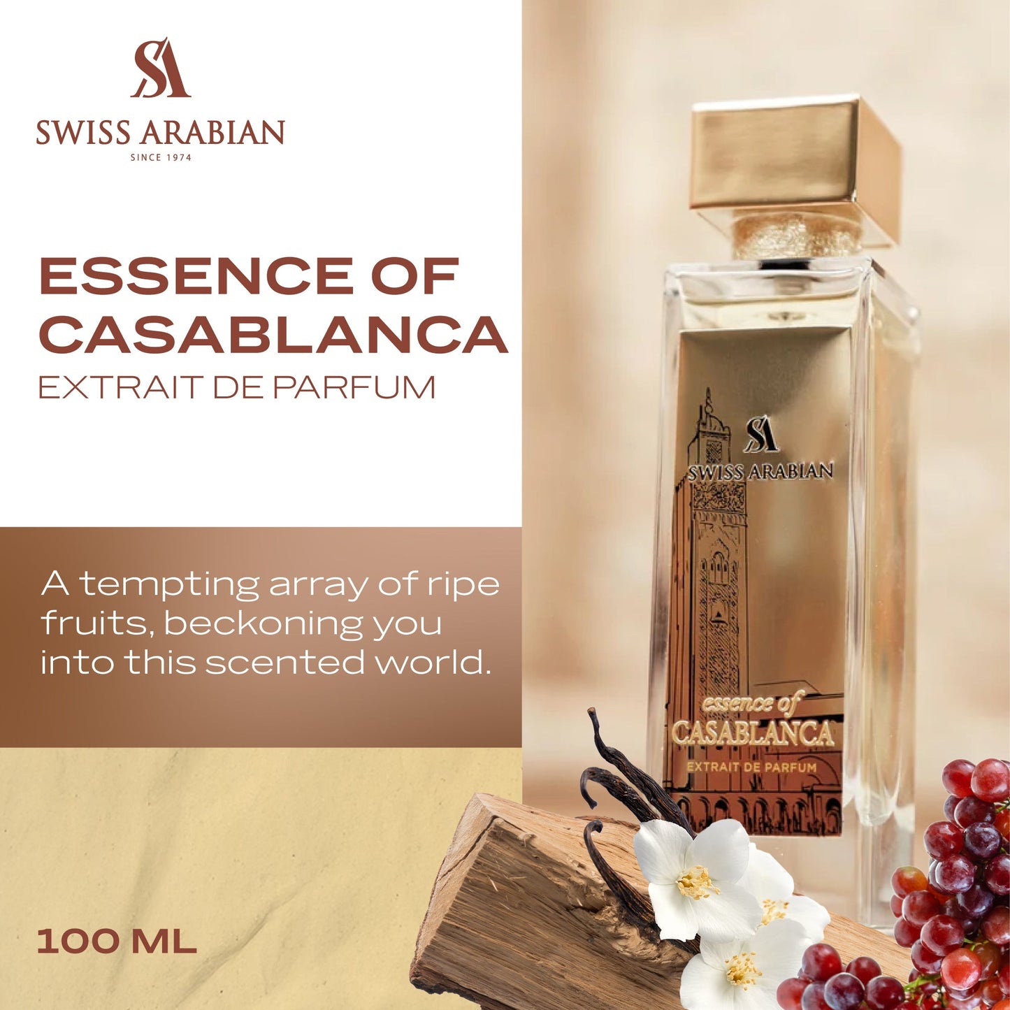 Swiss Arabian Essence of Casablanca Concentrated Perfume Oil Spray
