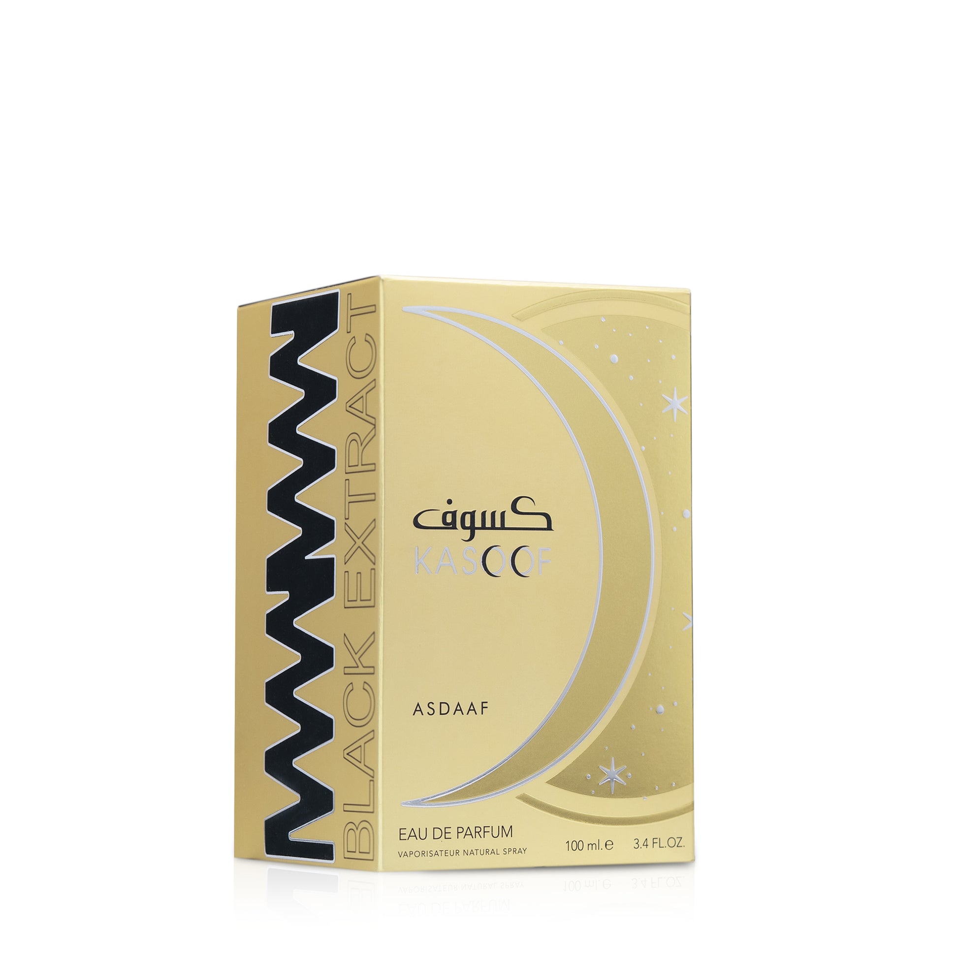 Asdaaf Kasoof Black Eau De Parfum Long Lasting Spicy Fragrance 100ml