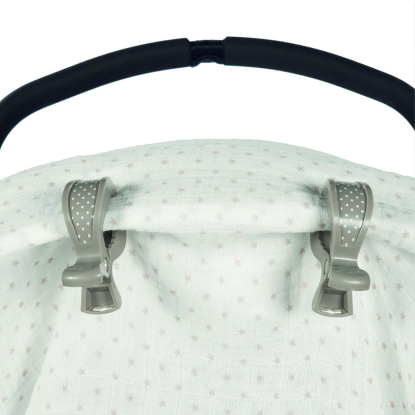 Pasito A Pasito Walking Mum Grey Stroller Plastic Muslin Clip