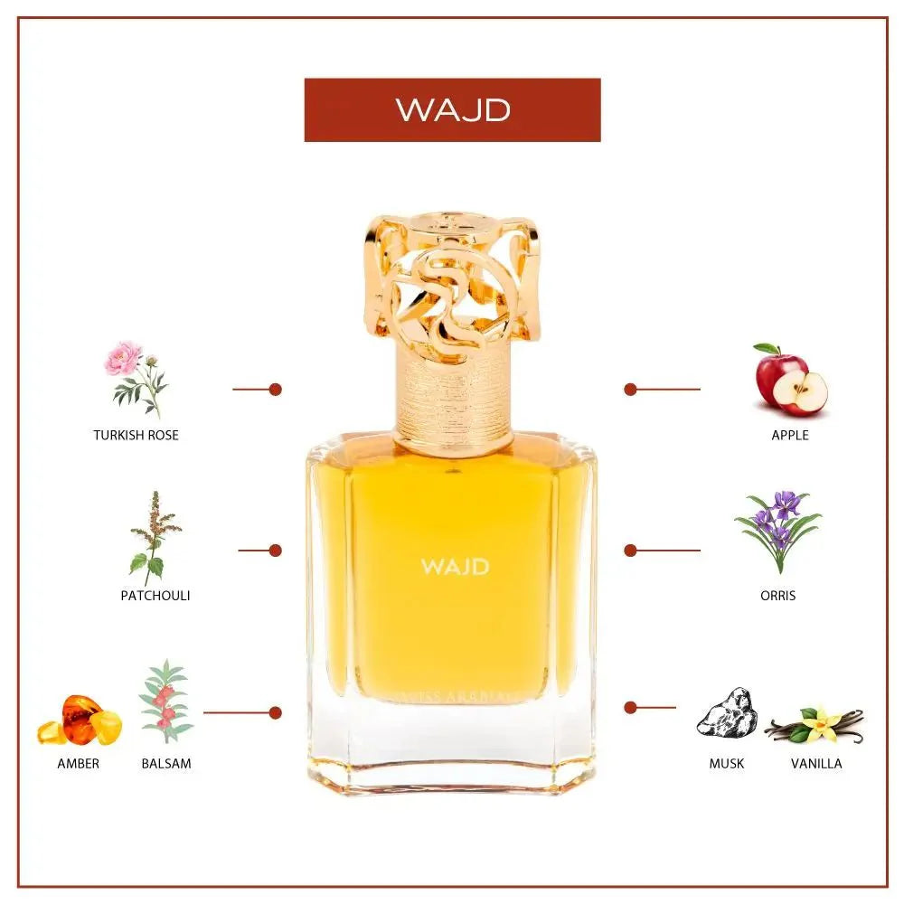 Swiss Arabian Wajd Passionate Fruity Floral Eau de Parfum 50ml