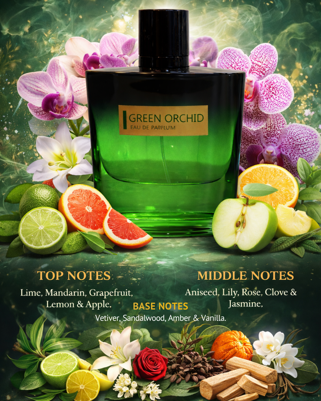 Green Orchid Perfume by Royal Perfumes