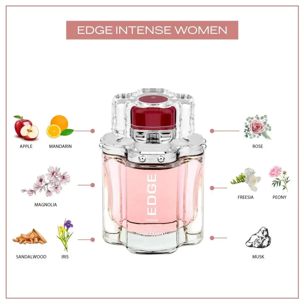 Swiss Arabian Edge Intense Women's Eau de Parfum Floral Musk