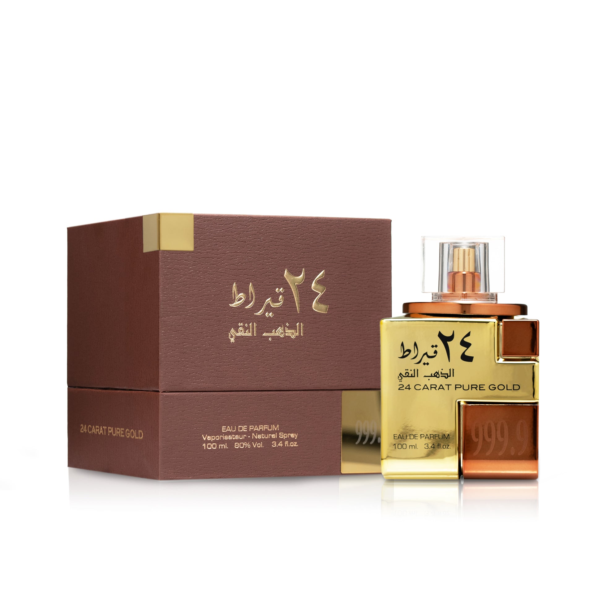 Lattafa 24 Carat Pure Gold EDP 100ml Oud Saffron Fragrance