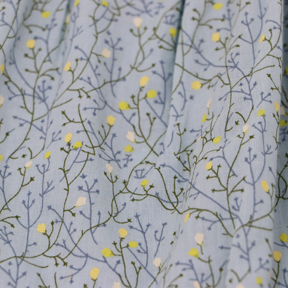 I Love Gorgeous Girls Mountain Top Grey Printed Cotton Dress