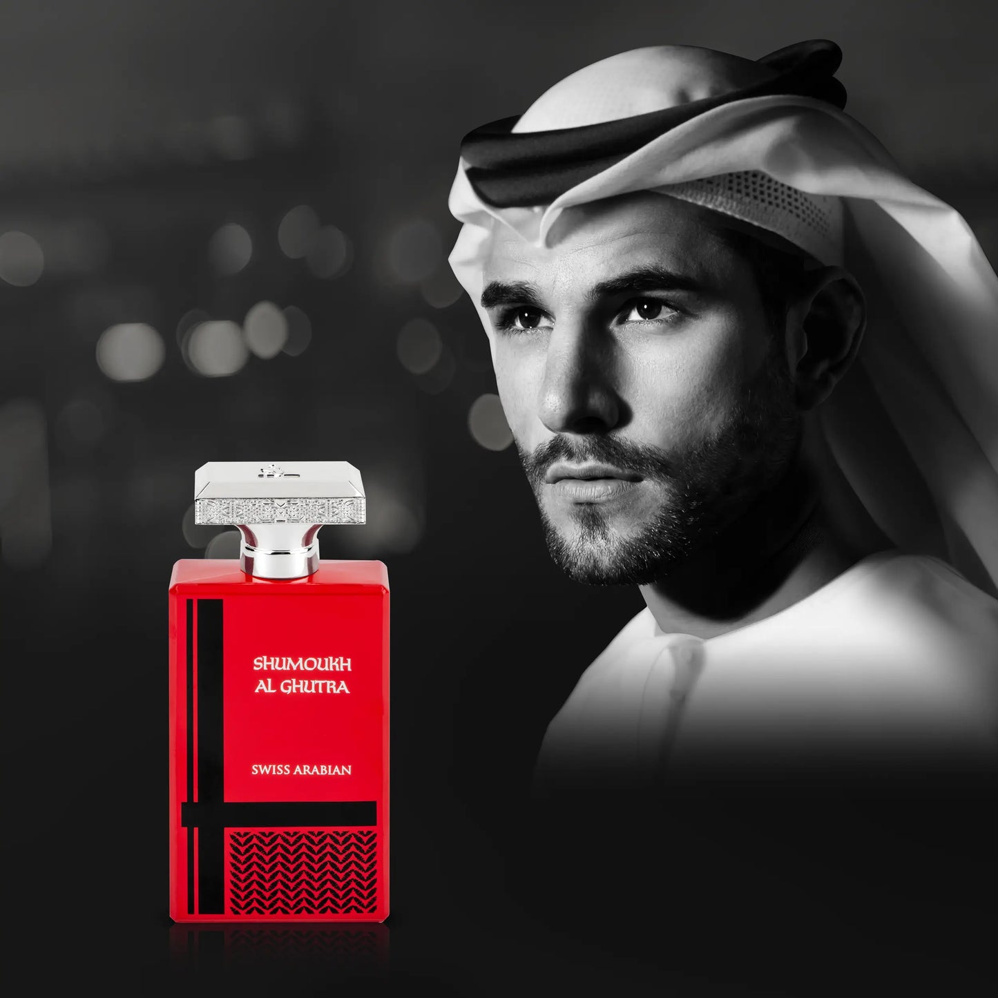 Swiss Arabian Shumoukh Al Ghutra Masculine Leather Eau De Parfum Spray
