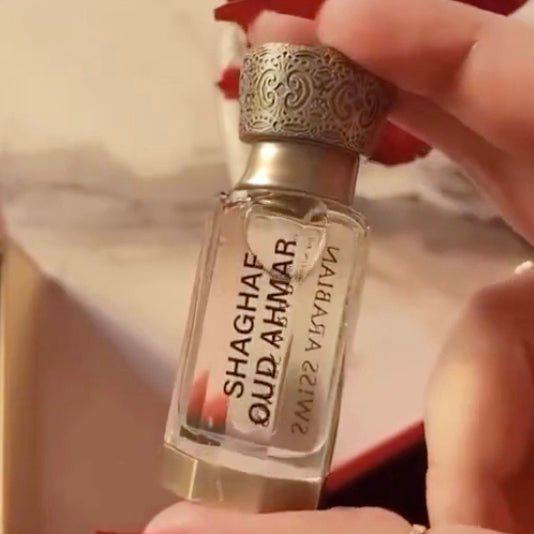 Swiss Arabian Shaghaf Oud Ahmar Warm Amber Gourmand Perfume Oil