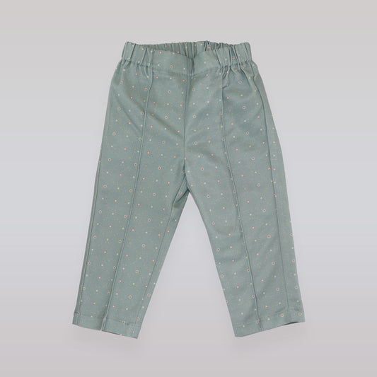 La Stupenderia Baby Boys Elastic Waist Cotton Casual Trousers