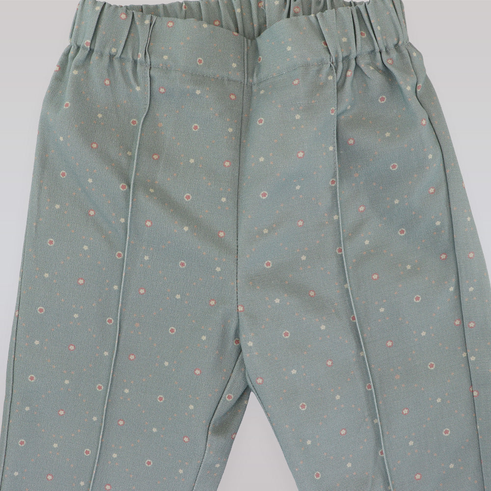 La Stupenderia Baby Boys Elastic Waist Cotton Casual Trousers