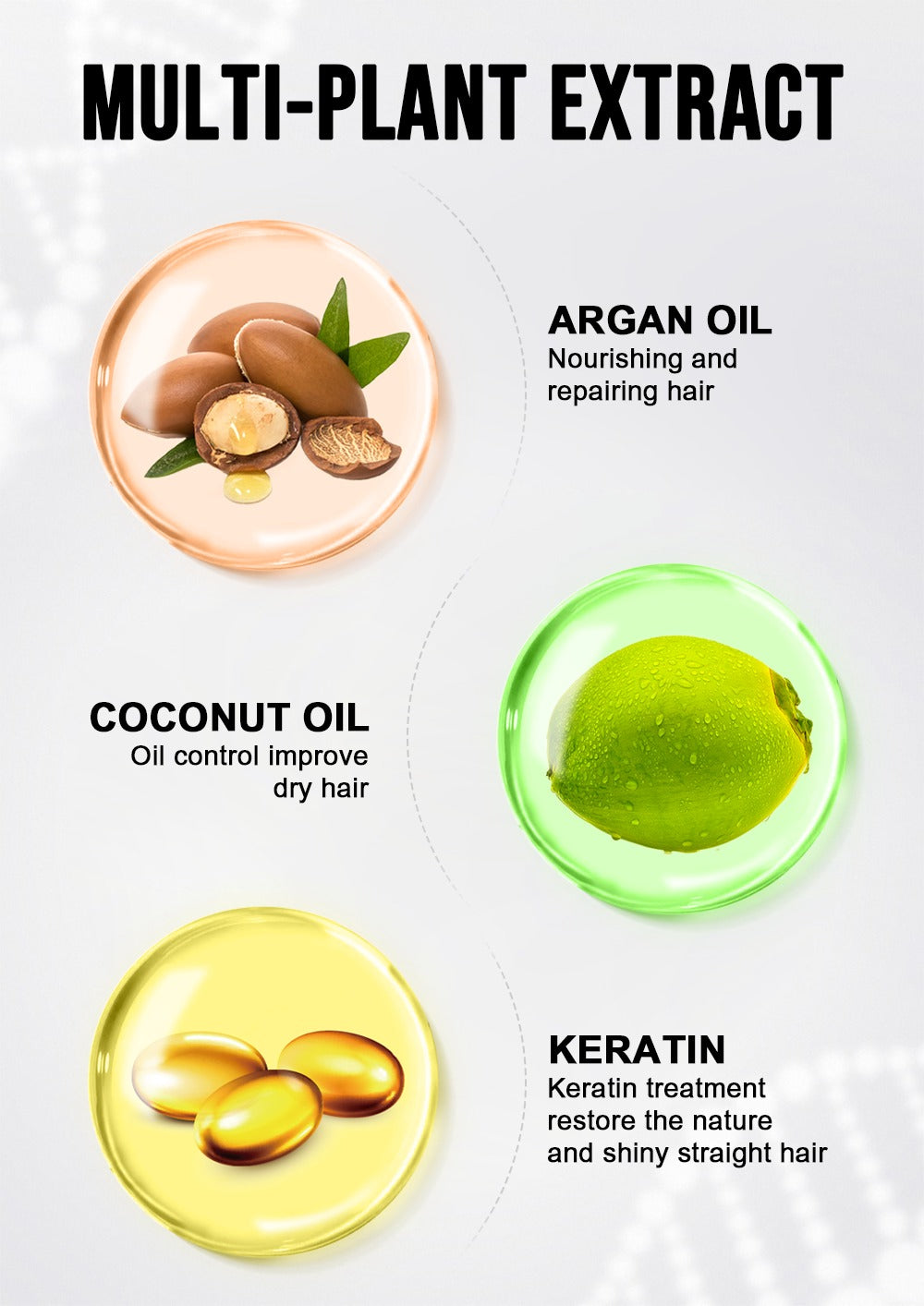 Jan London Coconut Oil and Keratin Hydrating Hair Care Duo
