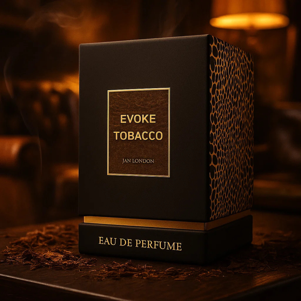 Jan London Evoke Tobacco Eau de Parfum 100ml Bold Unisex Fragrance