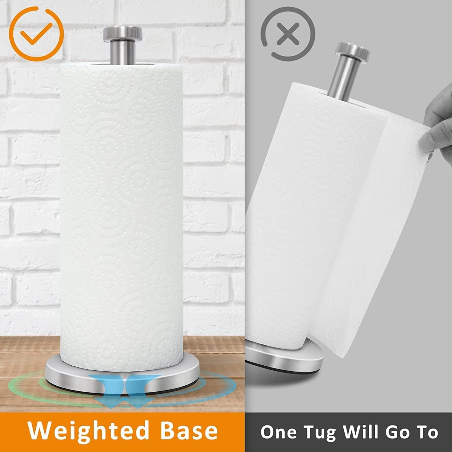 Stainless Steel Paper Towel Holder