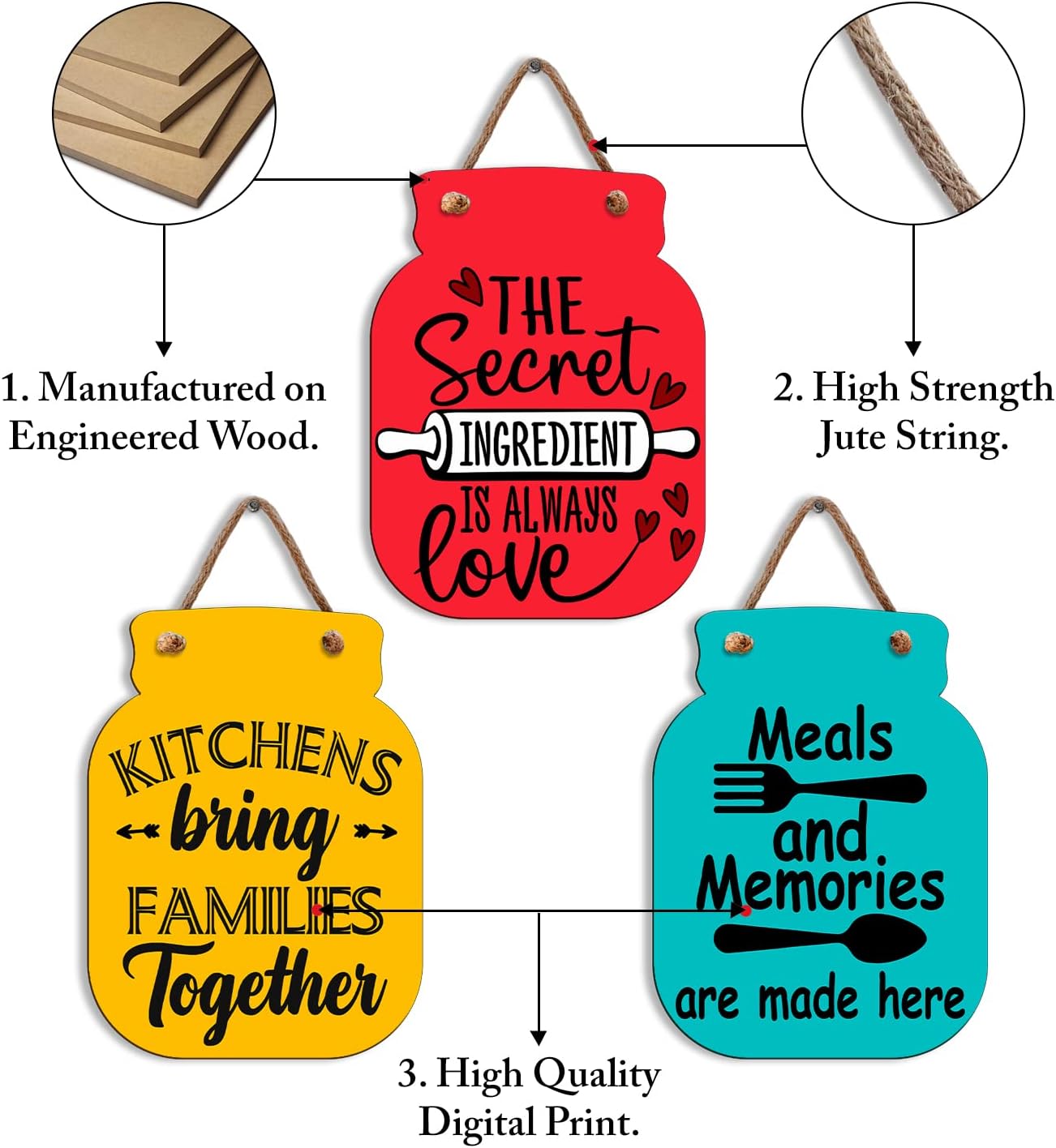 Sehaz Artworks Kitchen Wall Art Decor