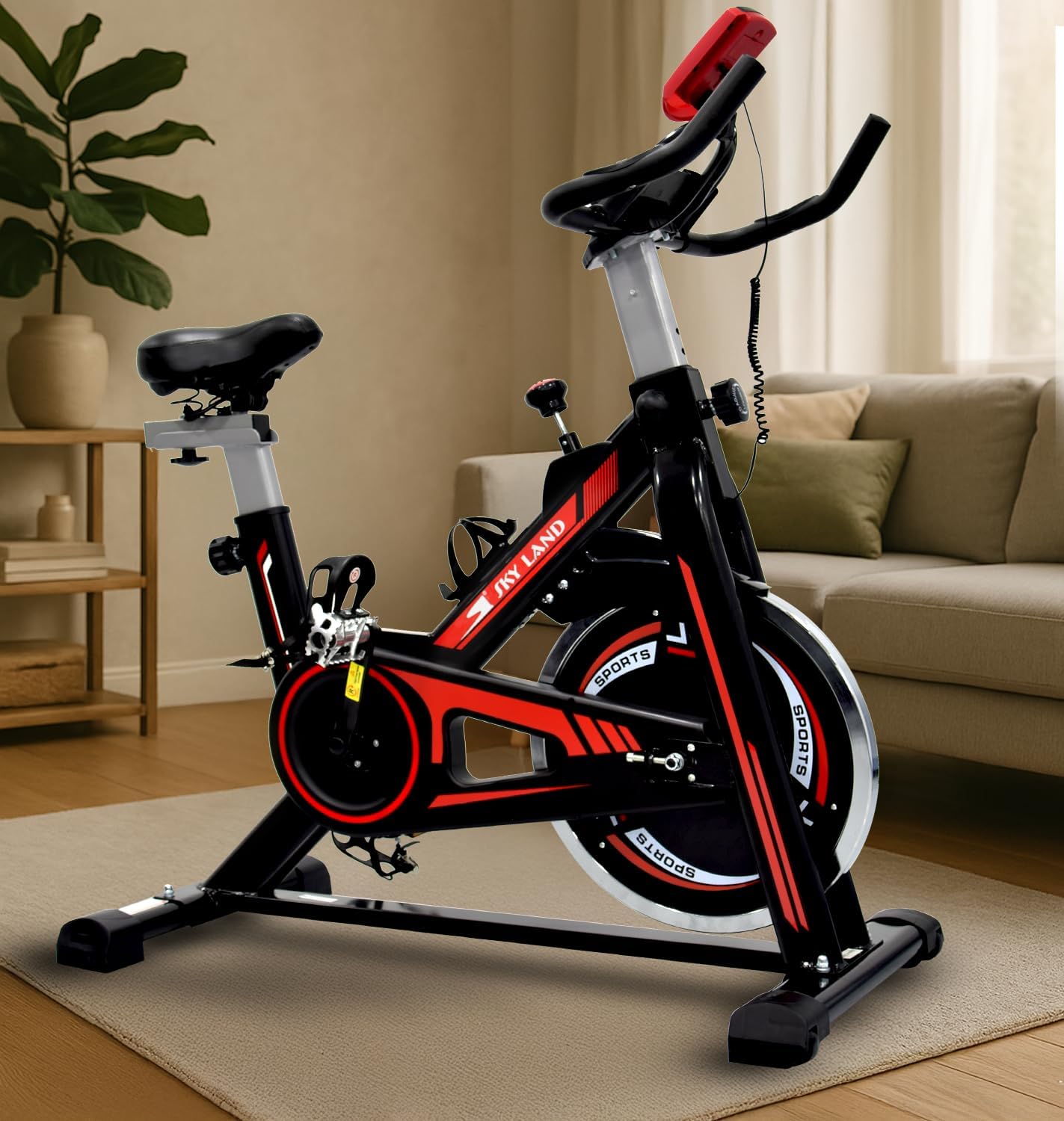 Exercise Bike/Spin Bike for Home Cardio Workouts