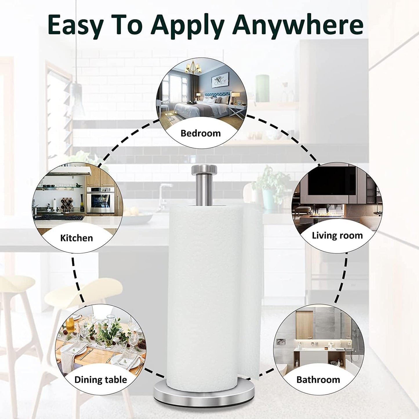 Stainless Steel Paper Towel Holder