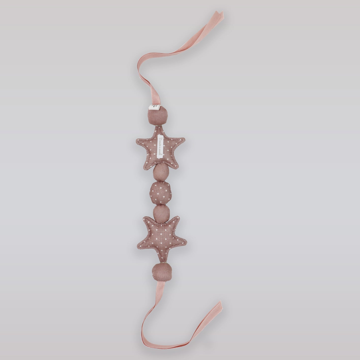 Pasito a Pasito Soft Star Stroller String Toy in Nude