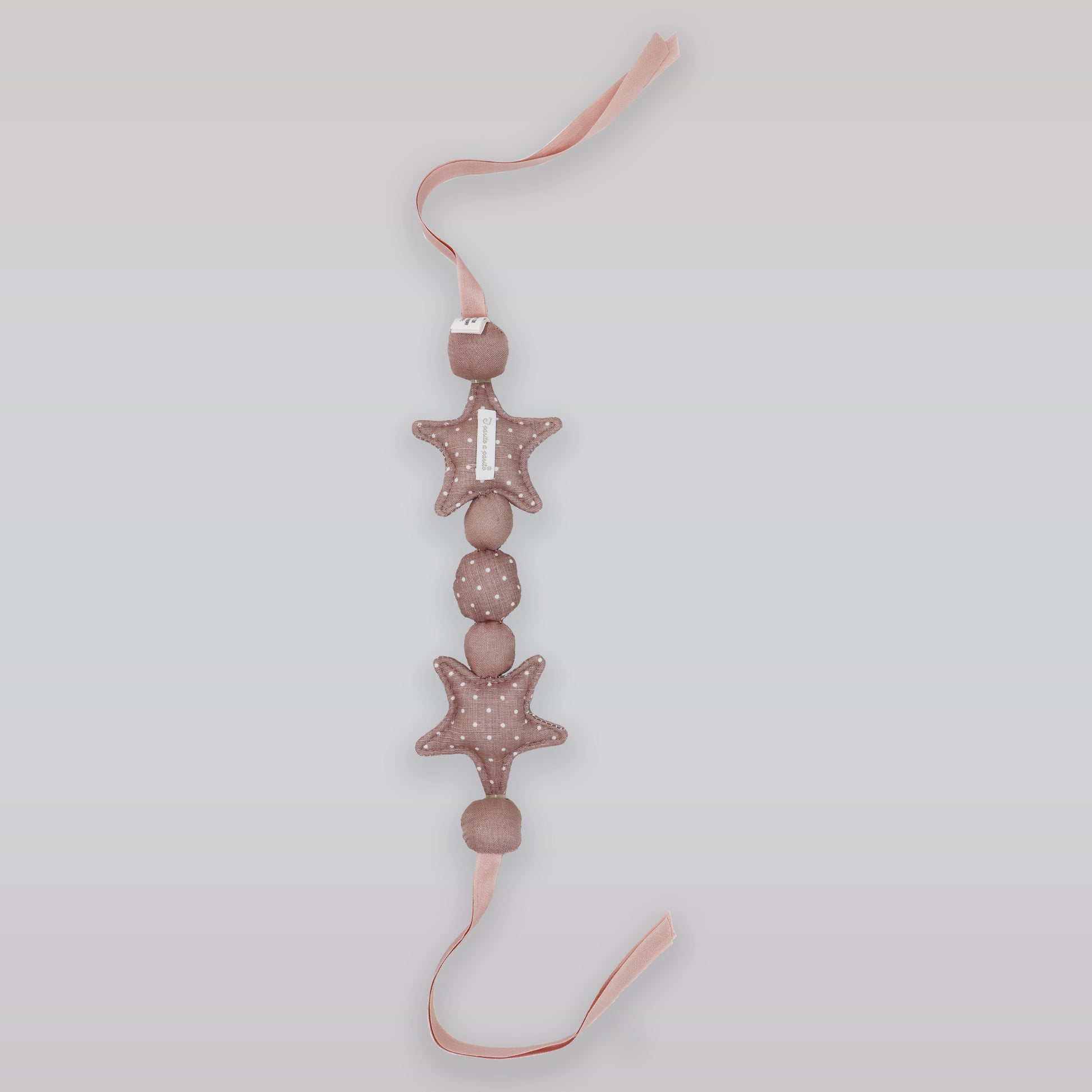 Pasito a Pasito Soft Star Stroller String Toy in Nude