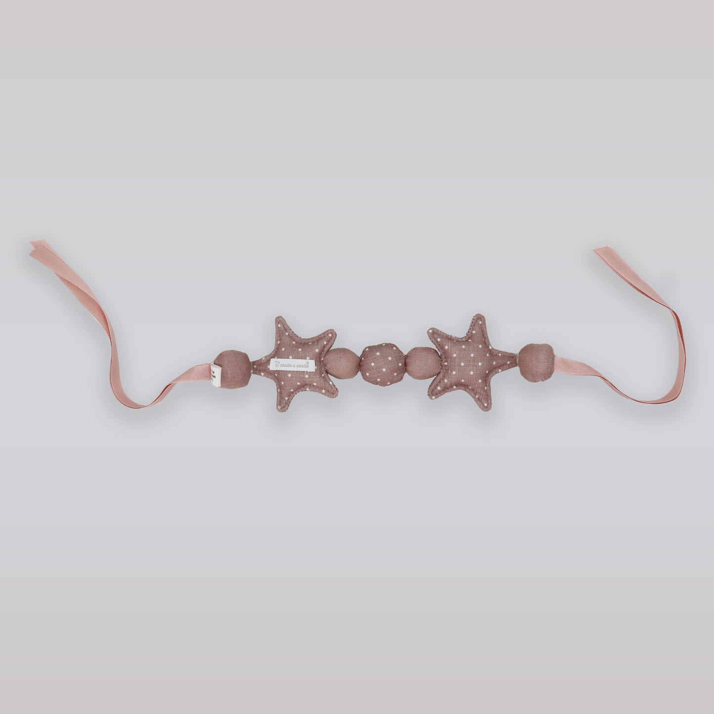 Pasito a Pasito Soft Star Stroller String Toy in Nude