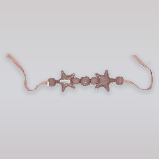 Pasito a Pasito Soft Star Stroller String Toy in Nude