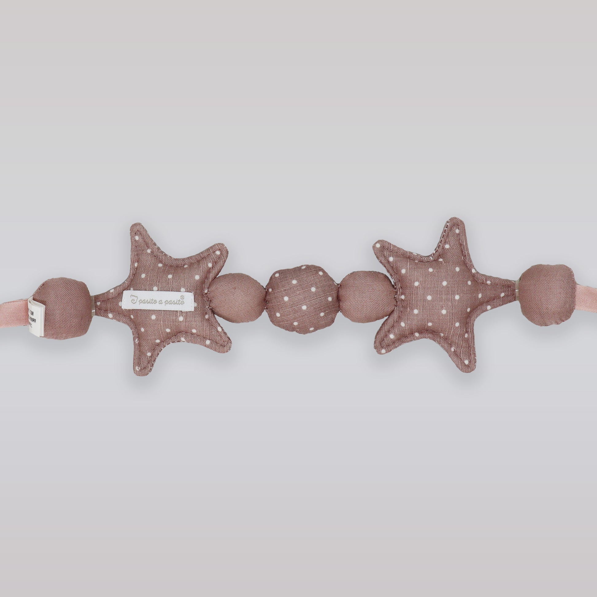 Pasito a Pasito Soft Star Stroller String Toy in Nude