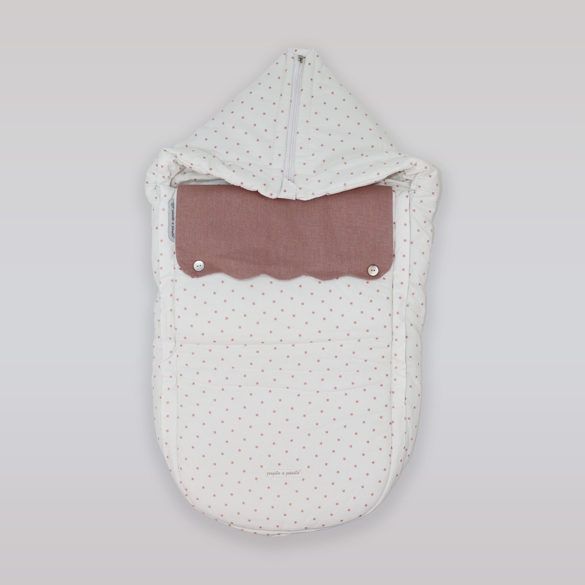 Pasito a Pasito Pink Amelie Universal Waterproof Stroller Sleeping Bag