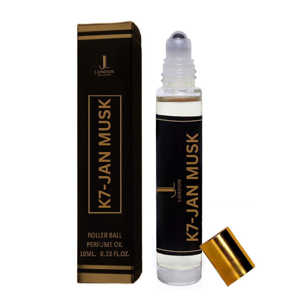 Jan London Jan Musk Non-Alcoholic Vegan Attar Roll-On Perfume Oil 10ml