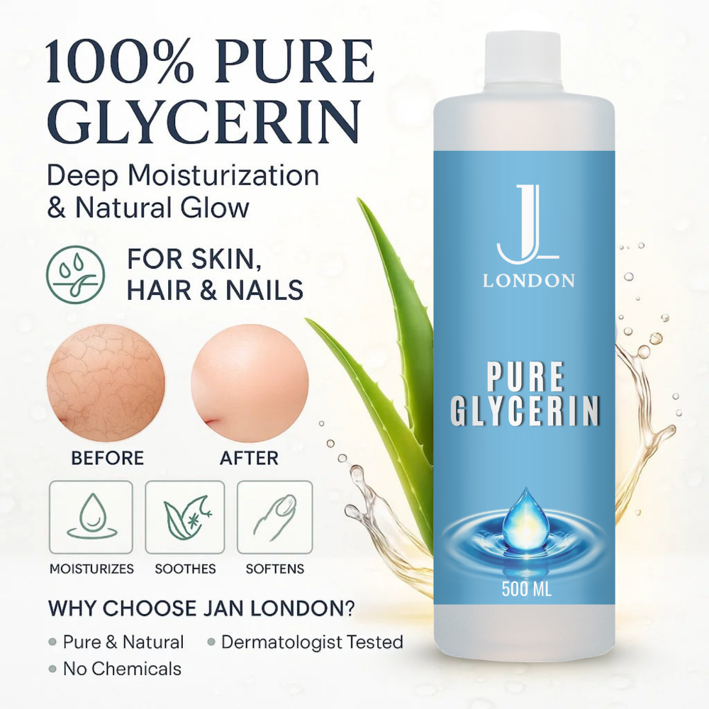 Jan London 100% Pure Glycerin Moisturizing Skin Nourishing Liquid