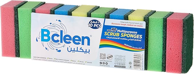 EZUK cleen Anti Microbial Sponge Scrubber