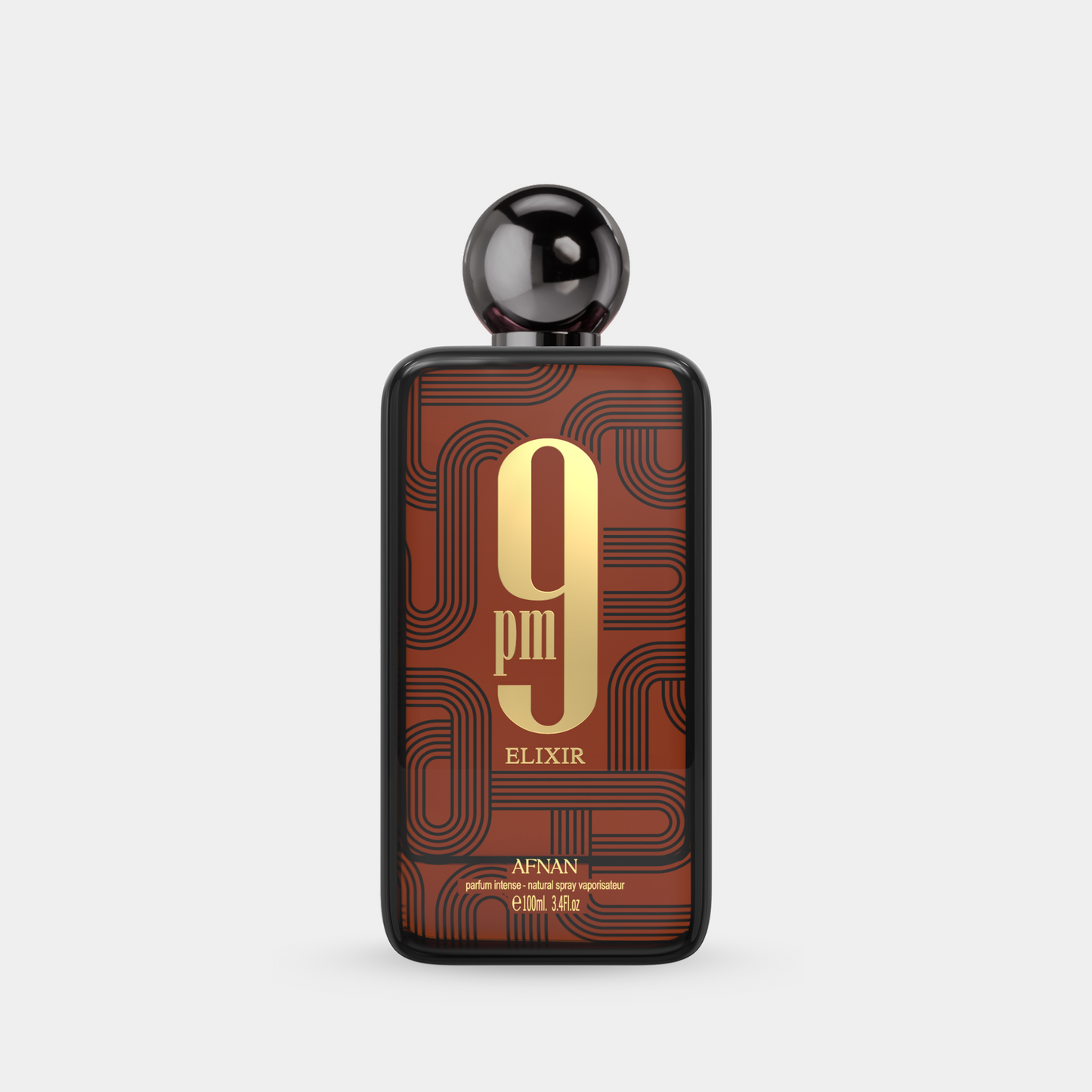 Afnan 9 PM Elixir Extrait De Parfum Spicy Leather Unisex 100ml
