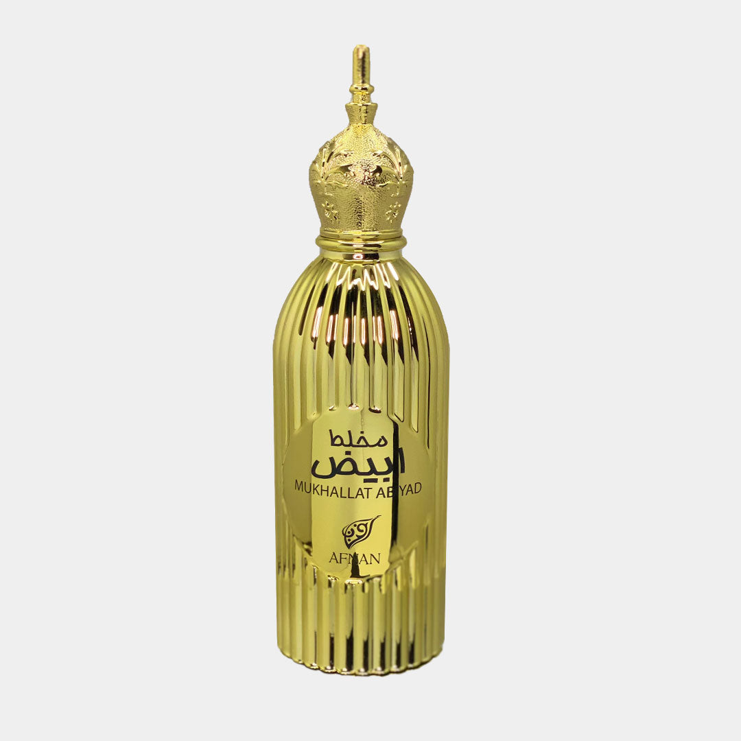 Afnan Abiyad Mukhallat Unisex Eau De Parfum Long Lasting 100ml