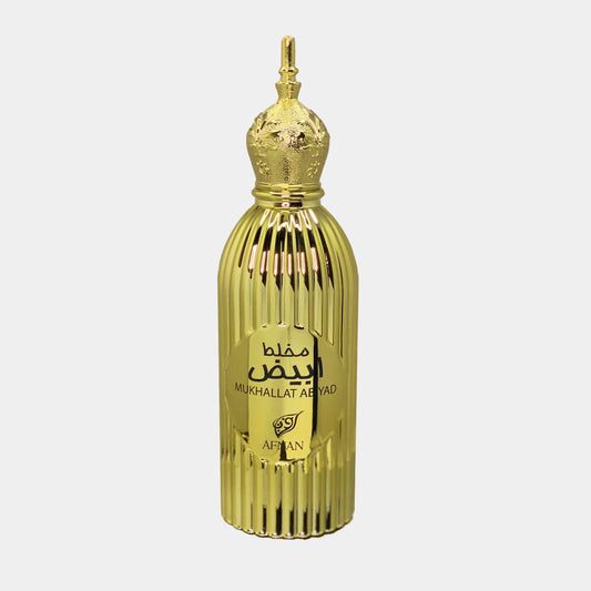 Afnan Abiyad Mukhallat Unisex Eau De Parfum Long Lasting 100ml