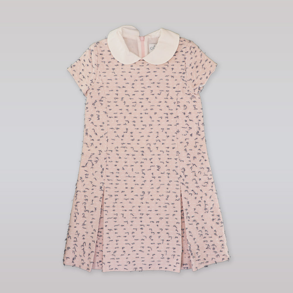 Amberley London Regent Street Fondant Pink Girls Sleeveless Party Dress