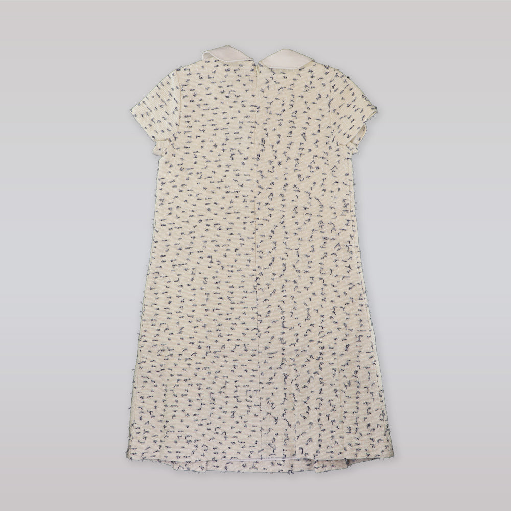 Amberley London Regent Street Girls Dress in Vanilla Cream