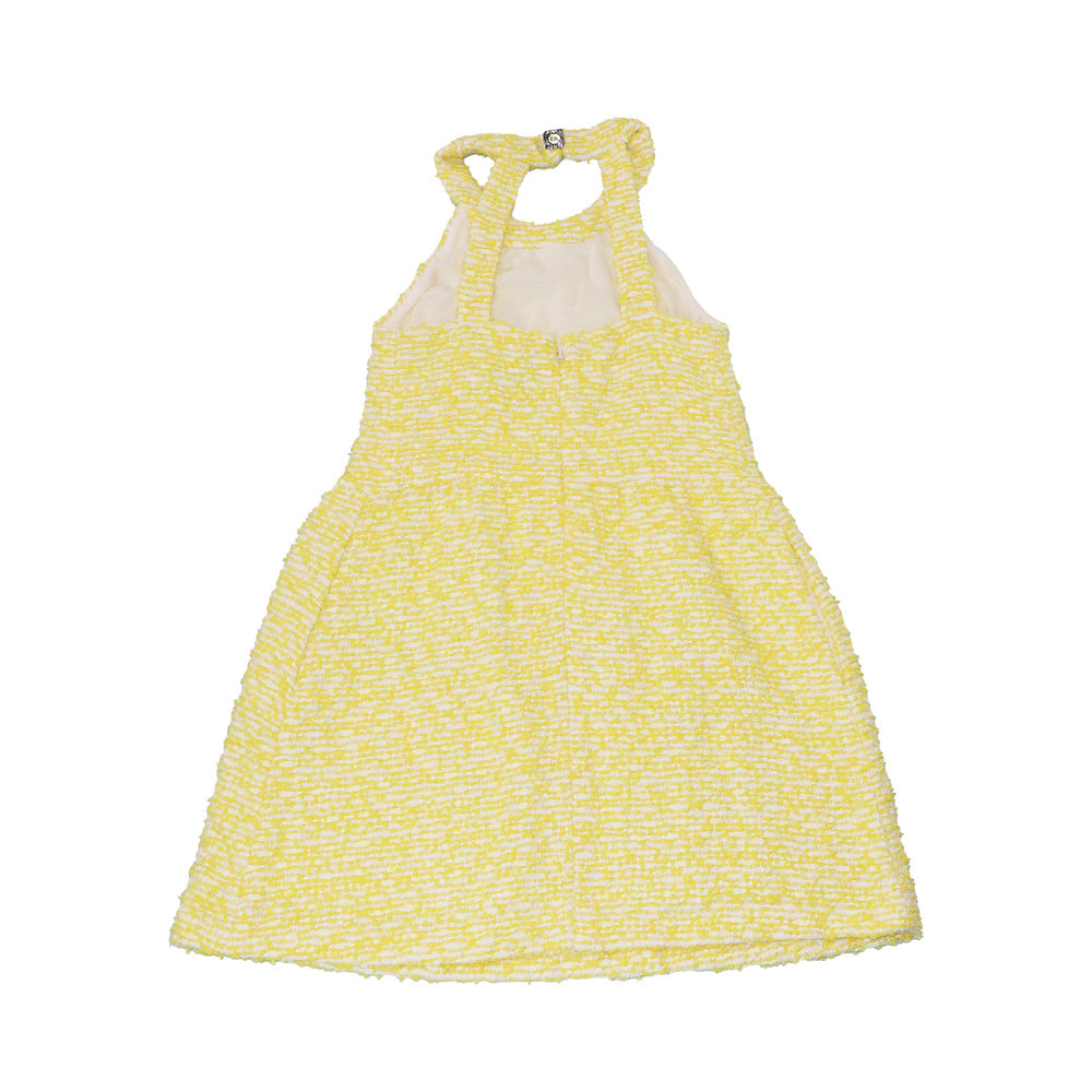 Amberley London Lucia Daffodil Yellow Sleeveless Girls Party Dress