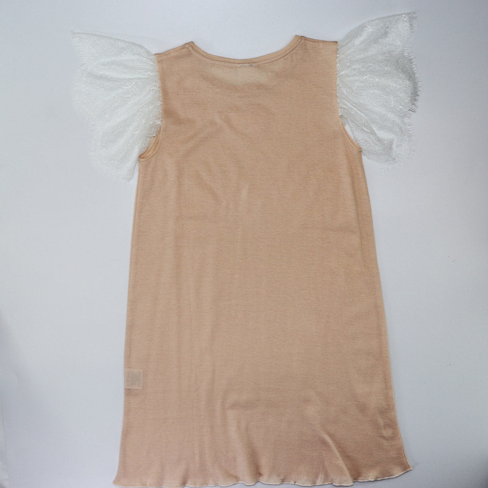 Amiki Gloria Jasmine Girls Luxury Silk Cotton Pajamas Set