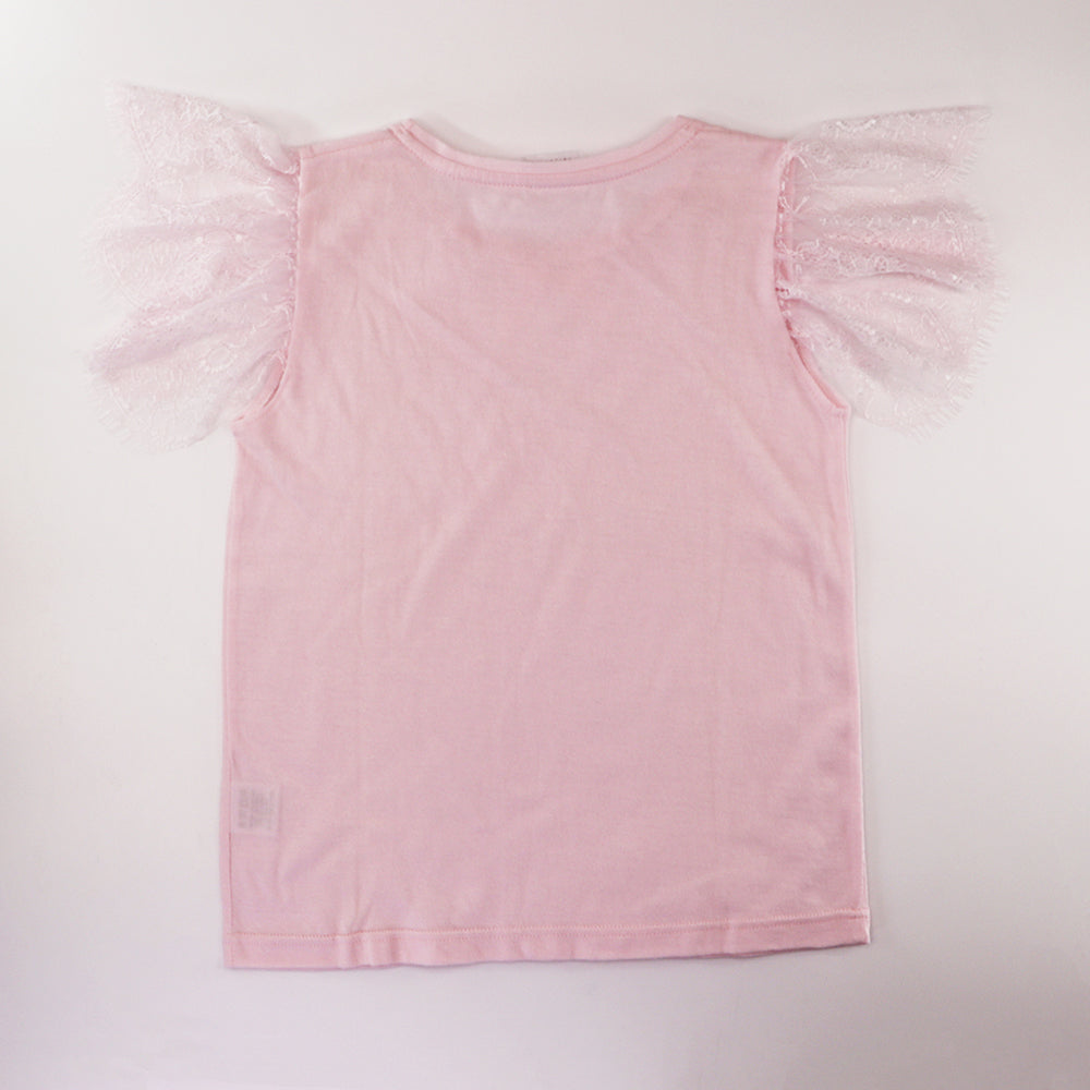 AMIKI Paula Pink Bloom Girls Floral Cotton Nightgown Sleepwear
