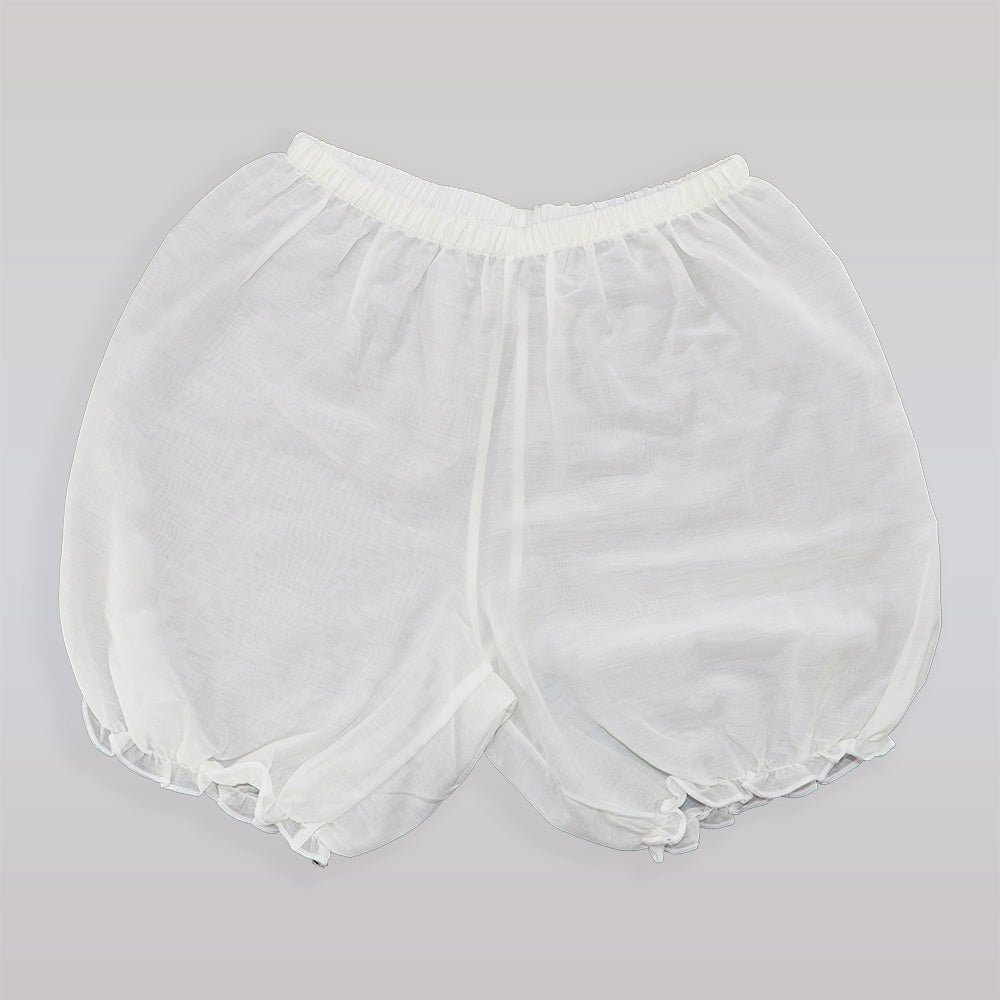 AMIKI Sylvia Ivory Luxuriously Soft Cotton Girls Nightdress Sleepwear