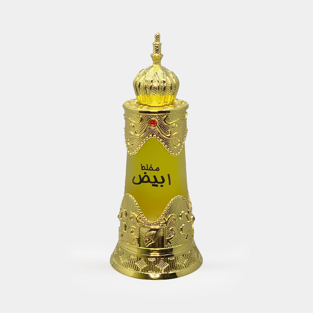 Premium Abiyad Mukhallat Concentrated Perfume Oil with Oud and Amber