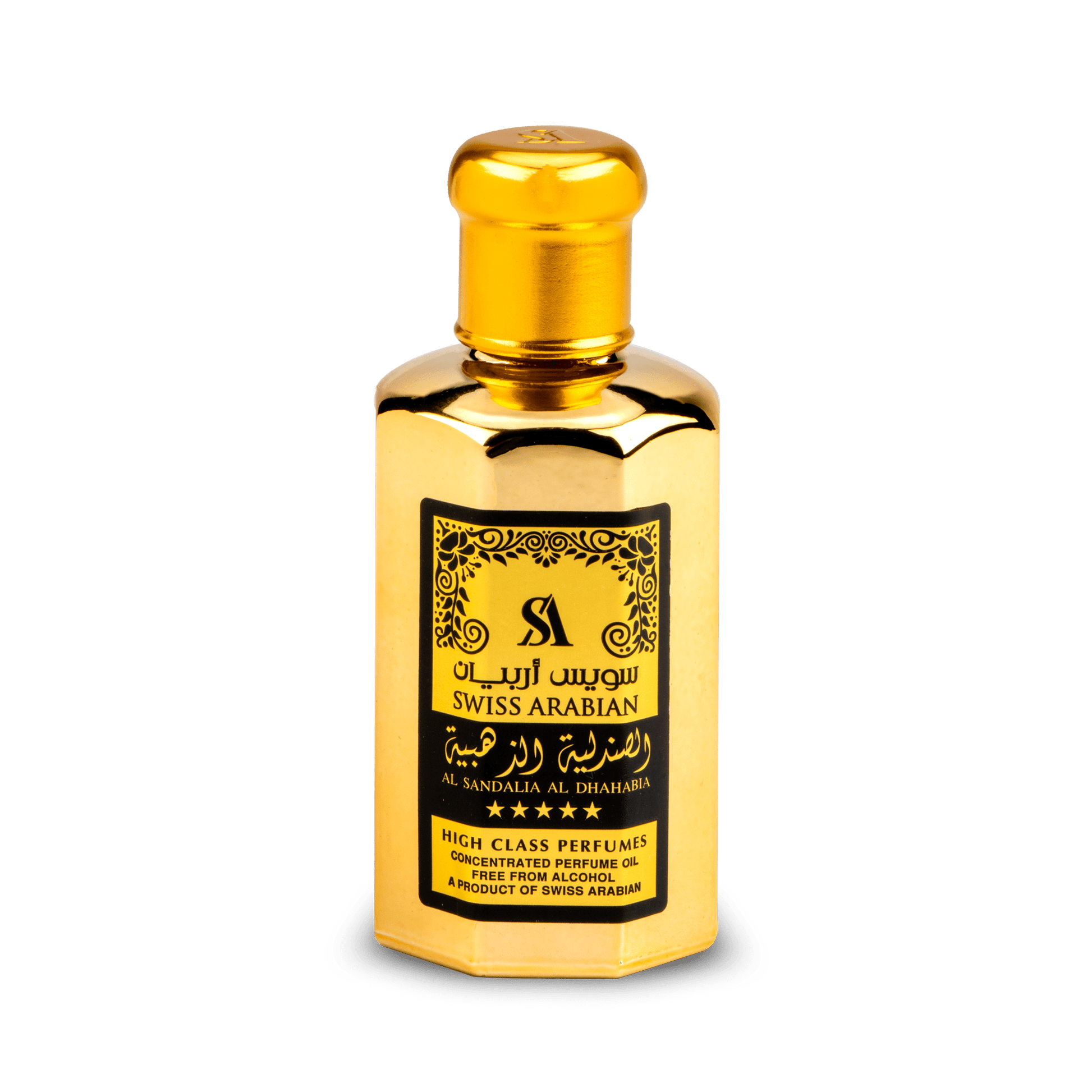 Swiss Arabian Al Sandalia Al Dhahabia Concentrated Sandalwood Perfume Oil