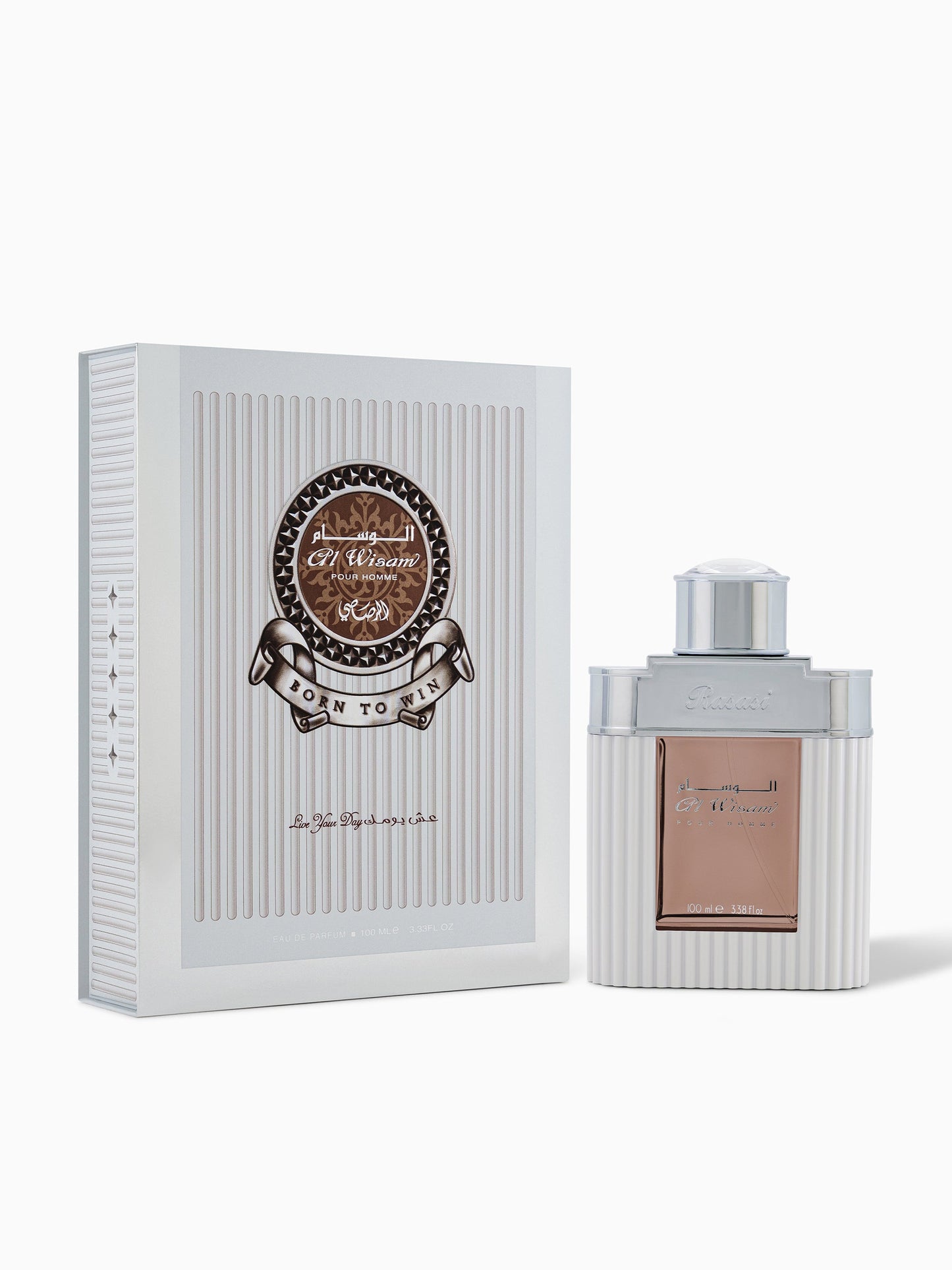 Rasasi Al Wisam Day Fresh Floral Woody Men's Fragrance Spray